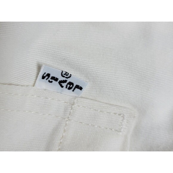 Levis Utility Pants Womens 29 White Straight Leg High Rise Stretch Casual - Picture 14 of 16